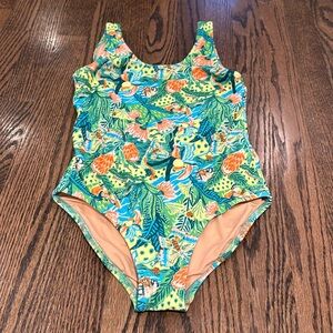 Crewcuts scoop back one piece suit